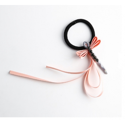 Attractive design dragonfly ribbon pendant hair bands